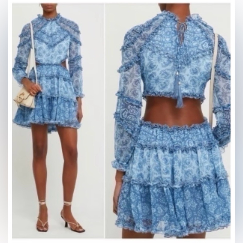 O.P.T Nori Blue Dress